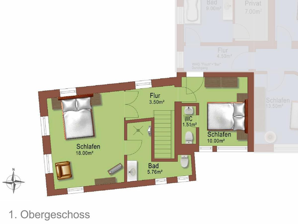 Ferienhaus Oberstaader Fewo Maisonette Ohningen Luaran gambar